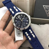 Guess Oasis Multi-Function Blue Dial Men's Watch W0366G2