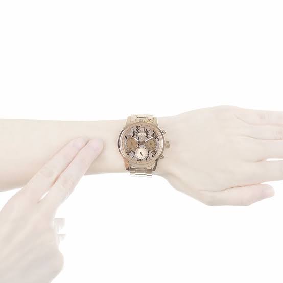 Guess Sunrise Multi-Function Rose Gold Ladies Watch W0330L16