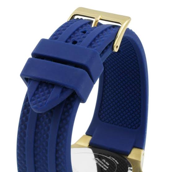 Guess Force Blue Dial Rubber Strap Men's Watch W0674G2