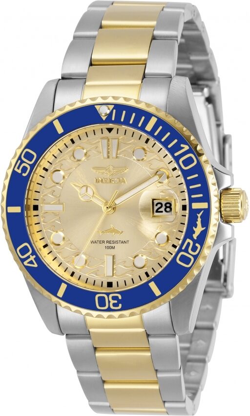 Invicta Pro Diver Quartz Gold Dial Ladies Watch 30482 - BigDaddy Watches