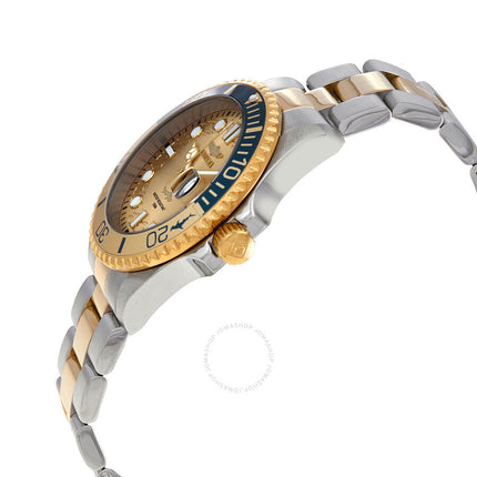Invicta Pro Diver Quartz Gold Dial Two-tone Men's Watch 30948 IN30948 - Image 2