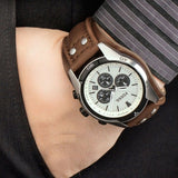 Fossil Coachman Chronograph White Dial Men's Watch CH2890