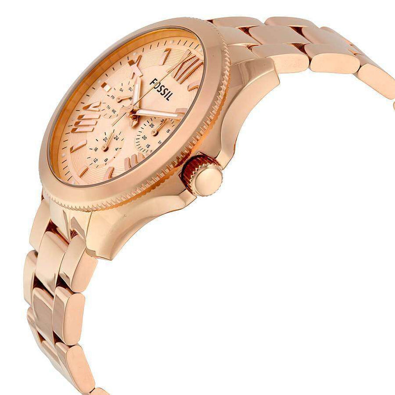 Fossil Cecile Rose Gold-tone Dial Ladies Watch AM4511