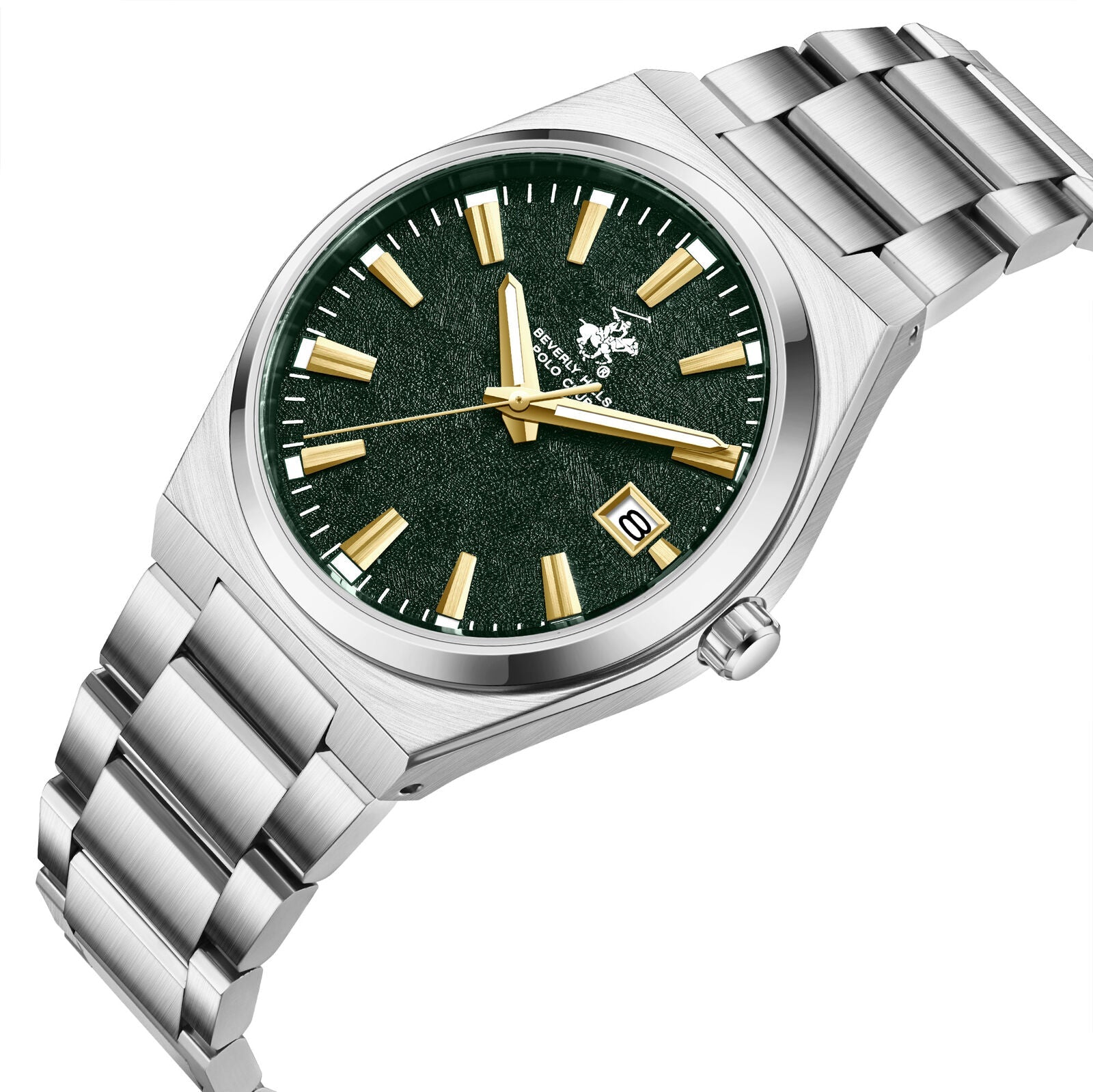 Beverly Hills Polo Club Silver Men's Watch BP3851X.370