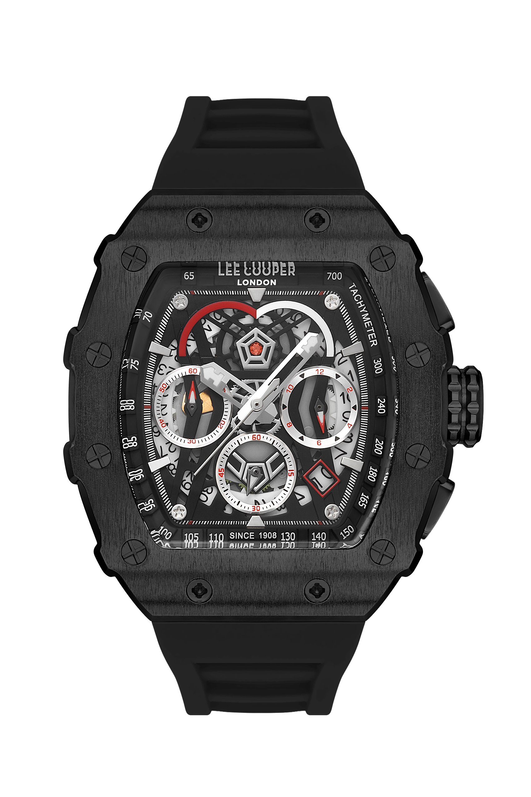 Lee Cooper Men’s Multi-Function Analog Black Dial Watch – LC07810.651 - Watch