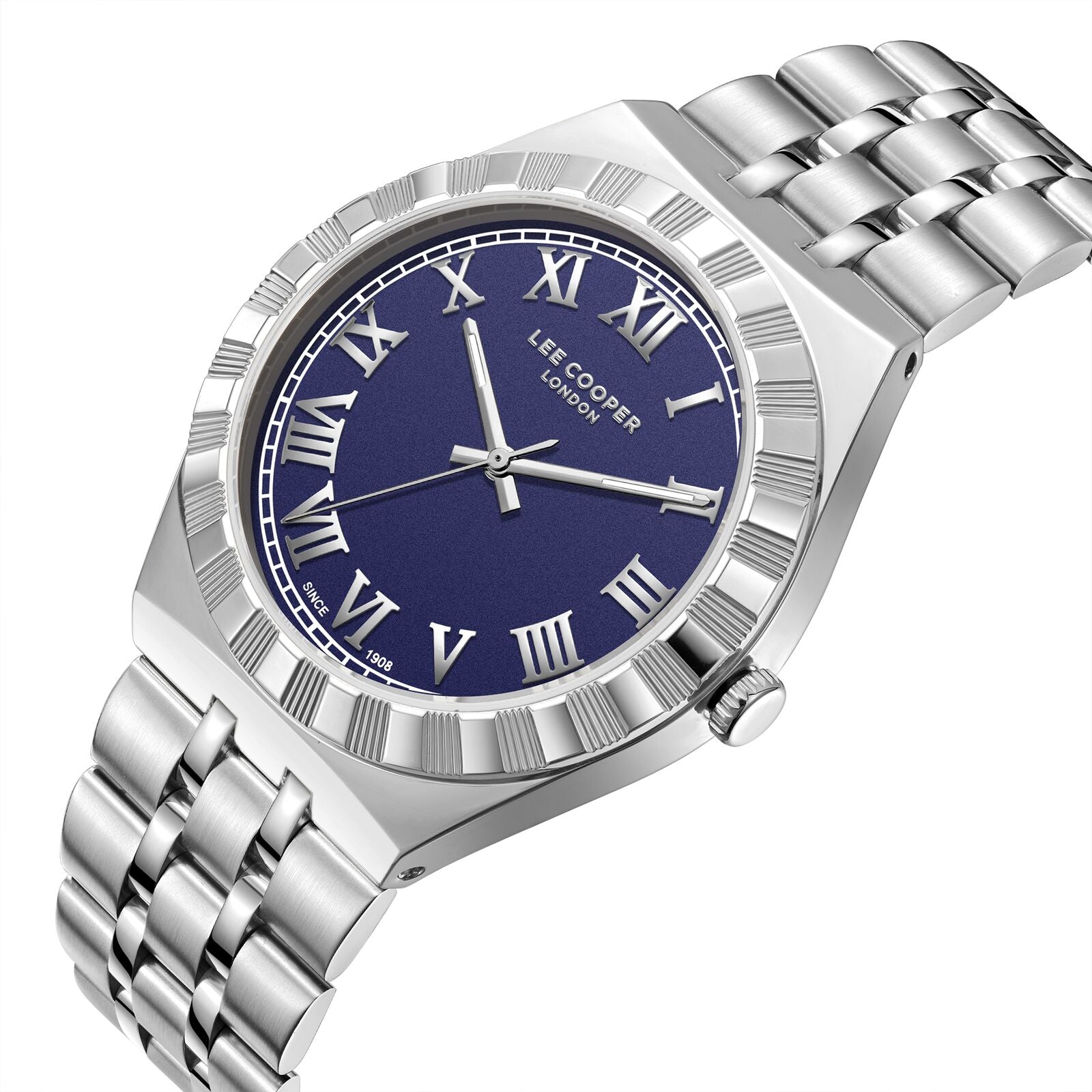 Lee Cooper Silver Men's Watch - LC08060.390