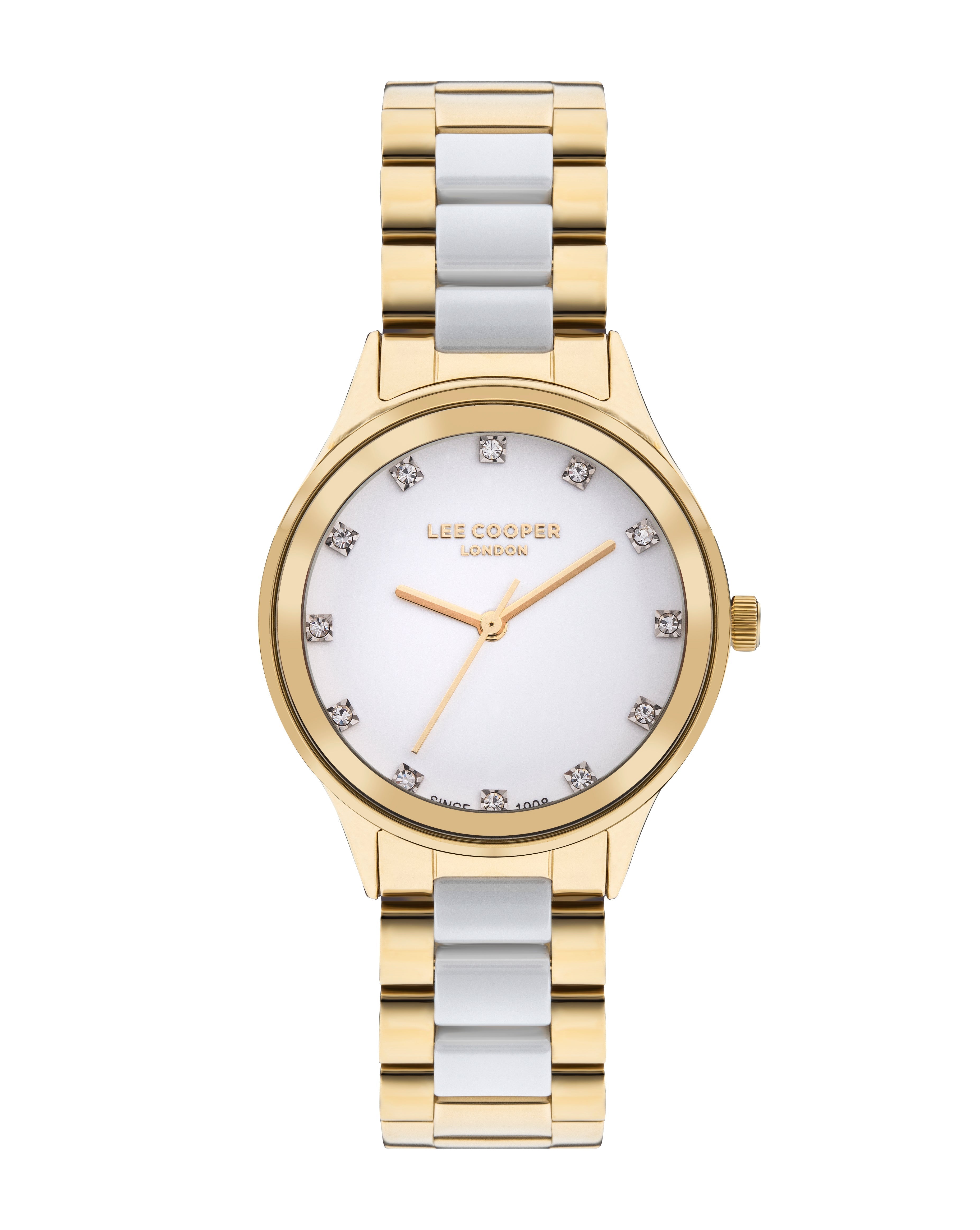 Lee Cooper Women’s Mother of Pearl Dial & Stainless Steel Bracelet Style Watch – LC07874.130 - Watch
