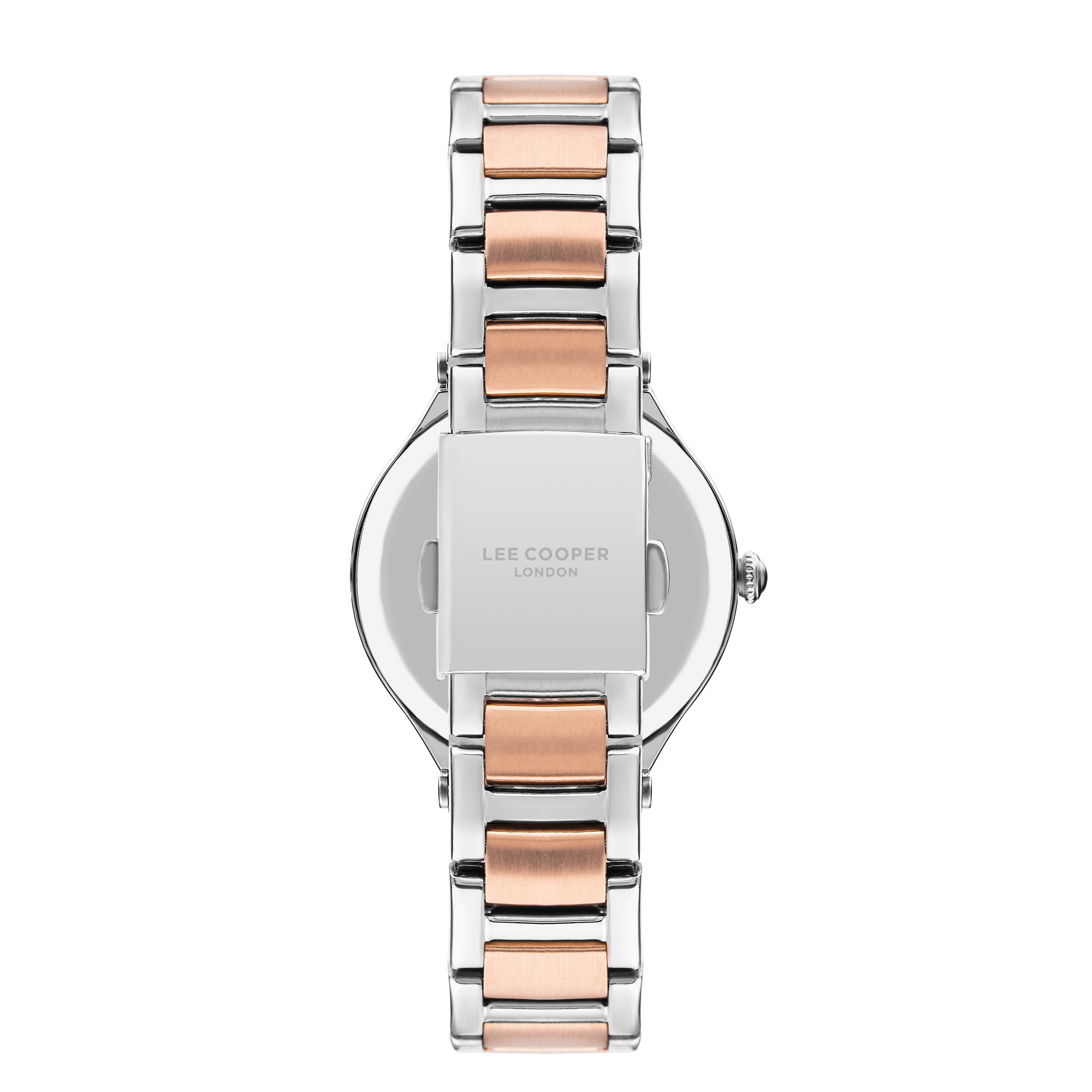 Lee Cooper Women’s Silver Dial Analog Metal Strap Watch – LC07440.520 - Watch