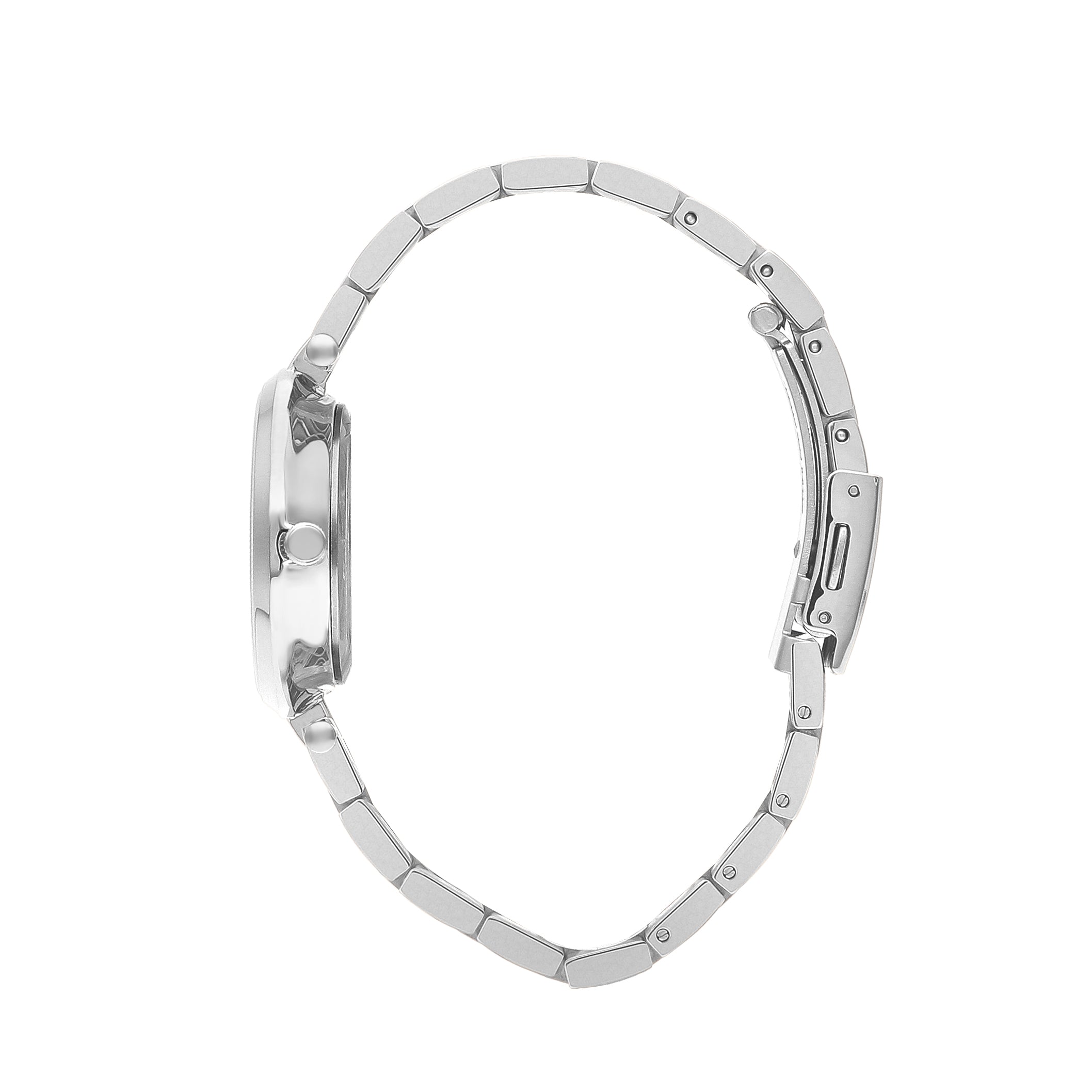 Lee Cooper Women’s Silver & Rose Gold Analog Stainless Steel Strap Watch – LC07591.530 - Watch