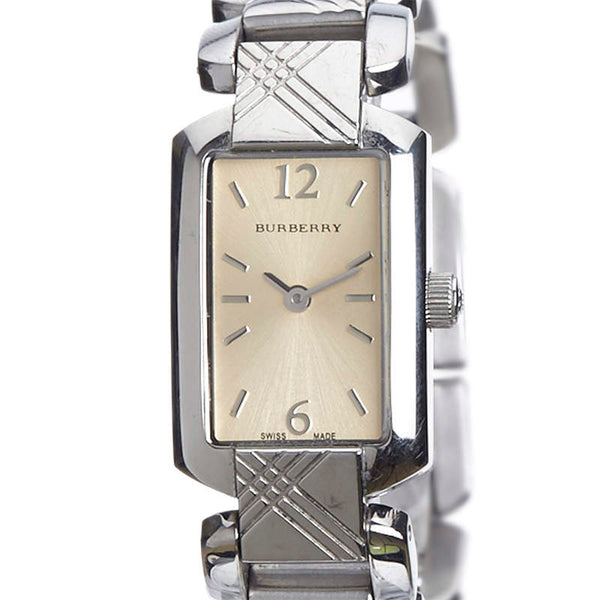 Burberry Signature Silver Dial Silver Steel Strap Watch for Women - BU4212