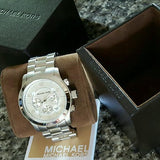 Michael Kors Runway Chronograph Silver Men's Watch MK8086