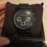 Michael Kors Runway Chronograph Grey Dark Watch MK5170