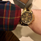 Michael Kors Bradshaw Chronograph Chocolate Dial Ladies Watch MK5696 Water resistance: 50 meters / 165 feet Movement: Quartz  