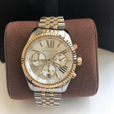 Michael Kors Lexington Chronograph Mother of Pearl Dial Ladies Watch MK5955 Water resistance: 100 meters / 330 feet Movement: Quartz  