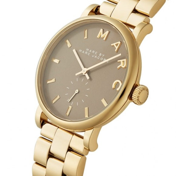 Marc by Marc Jacobs Grey Baker Grey Dial Ladies Watch MBM3281