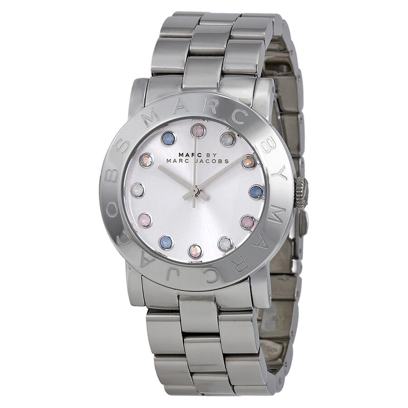 Marc by Marc Jacobs Amy Dexter Silver Dial Stainless Steel Ladies Watch MBM3214 - BigDaddy Watches