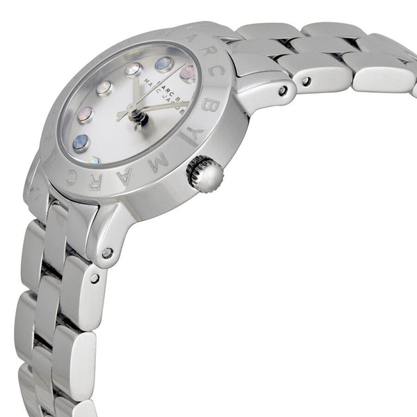 Marc by Marc Jacobs Amy Dexter White Dial Stainless Steel Ladies Watch MBM3217 - BigDaddy Watches #2