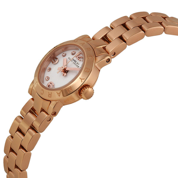 Marc by Marc Jacobs Amy Dinky White Dial Rose Gold-tone Ladies Watch MBM3227 - BigDaddy Watches #2