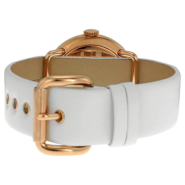 Marc by Marc Jacobs Amy White Dial White Leather Ladies Watch MBM1180 - BigDaddy Watches #3