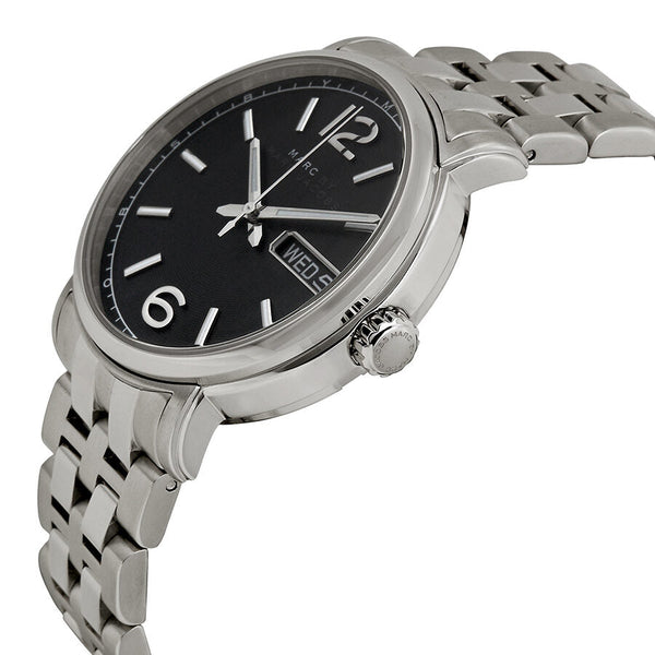 Marc By Marc Jacobs Fergus Black Dial Stainless Steel Men's Watch MBM5075 - BigDaddy Watches #2