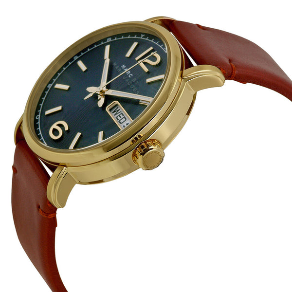 Marc by Marc Jacobs Fergus Green Dial Brown Leather Men's Watch MBM5077 - BigDaddy Watches #2