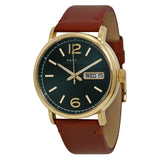 Marc by Marc Jacobs Fergus Green Dial Brown Leather Men's Watch MBM5077 - BigDaddy Watches