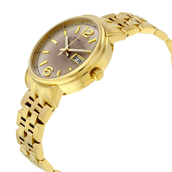 Marc By Marc Jacobs Ferus Gunmetal Gray Dial Gold-tone Stainless Steel Ladies Watch MBM3429 - BigDaddy Watches #2