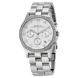 Marc by Marc Jacobs Henry Chronograph Silver Dial Stainless Steel Ladies Watch MBM3104 - BigDaddy Watches