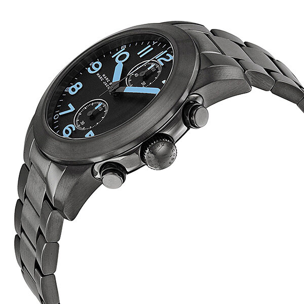 Marc by Marc Jacobs Larry Chronograph Dark Grey Dial Gunmetal Ion-plated Men's Watch MBM5031 - BigDaddy Watches #2