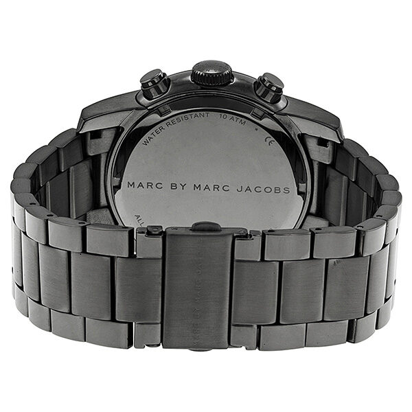 Marc by Marc Jacobs Larry Chronograph Dark Grey Dial Gunmetal Ion-plated Men's Watch MBM5031 - BigDaddy Watches #3