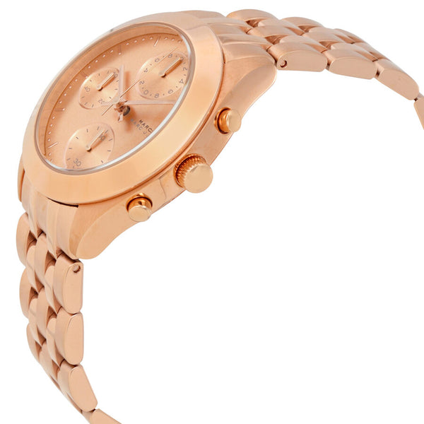 Marc by Marc Jacobs Peeker Chronograph Rose Dial Rose Gold-tone Ladies Watch - BigDaddy Watches #2