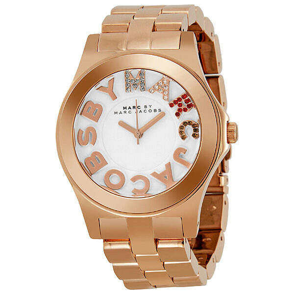 Marc by Marc Jacobs Rivera Rose Gold Ion-plated Unisex Watch MBM3138 - BigDaddy Watches