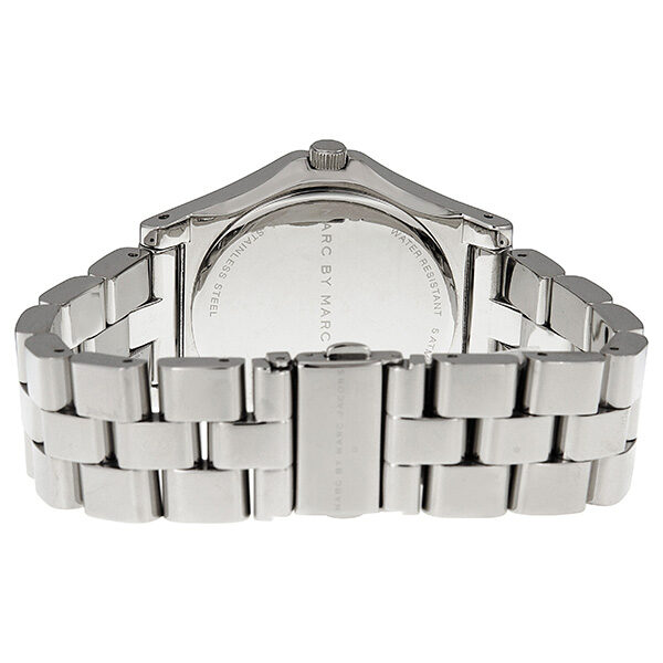 Marc by Marc Jacobs Rivera White Dial Stainless Steel Unisex Watch MBM3136 - BigDaddy Watches #3
