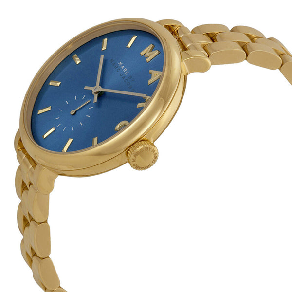 Marc by Marc Jacobs Sally Blue Dial Gold-tone Ladies Watch MBM3366 - BigDaddy Watches #2