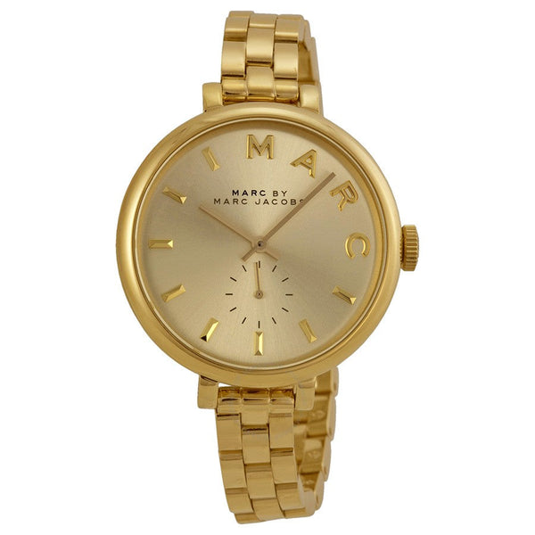 Marc Jacobs Sally Champagne Dial Gold-tone 36mm Ladies Watch
