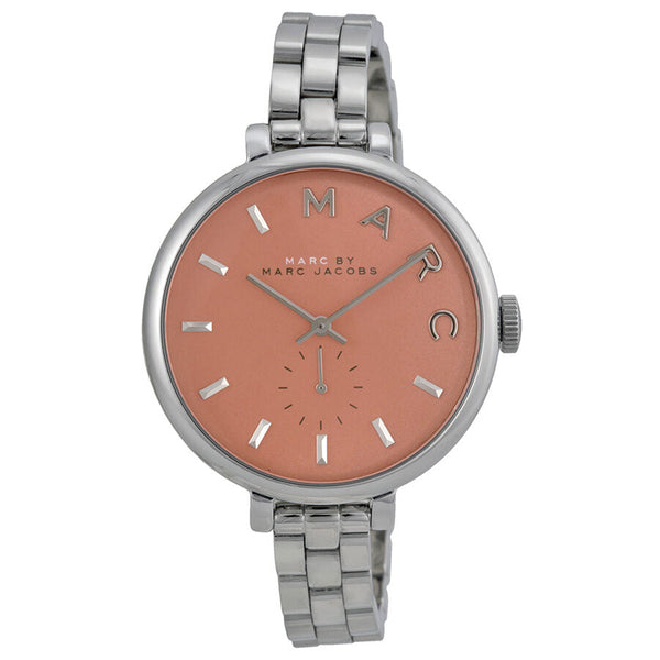 Marc by Marc Jacobs Slim Baker Orange Dial Stainless Steel Ladies Watch MBM3365 - BigDaddy Watches
