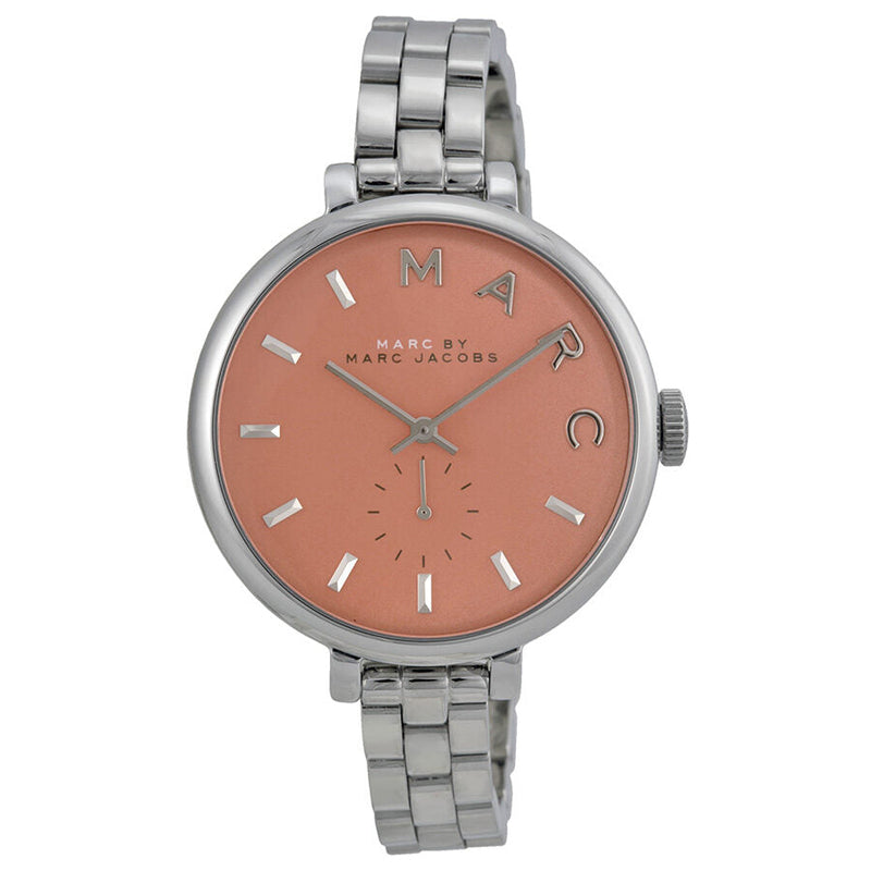 Marc by Marc Jacobs Slim Baker Orange Dial Stainless Steel Ladies Watch MBM3365 - BigDaddy Watches