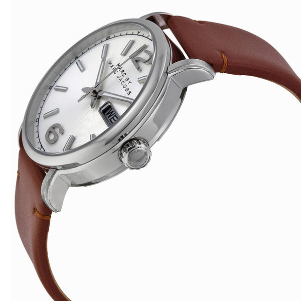 Marc by Marc Jacobs Fergus White Dial Brown Leather Men's Watch MBM5080 - BigDaddy Watches