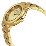 Marc by Marc Jacobs Marci Gold Dial Gold Ion-plated Ladies Watch MBM3098 - BigDaddy Watches #2