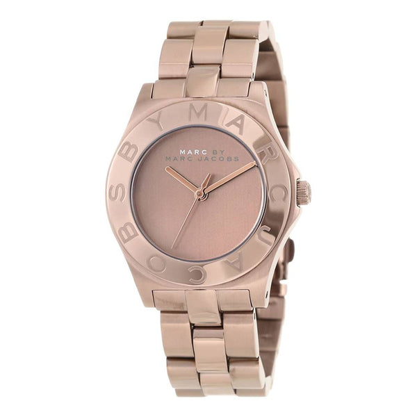 MARC JACOBS AMY WOMEN’S GOLD ROSE GOLD CLASSIC WATCH  MBM3128 - Big Daddy Watches