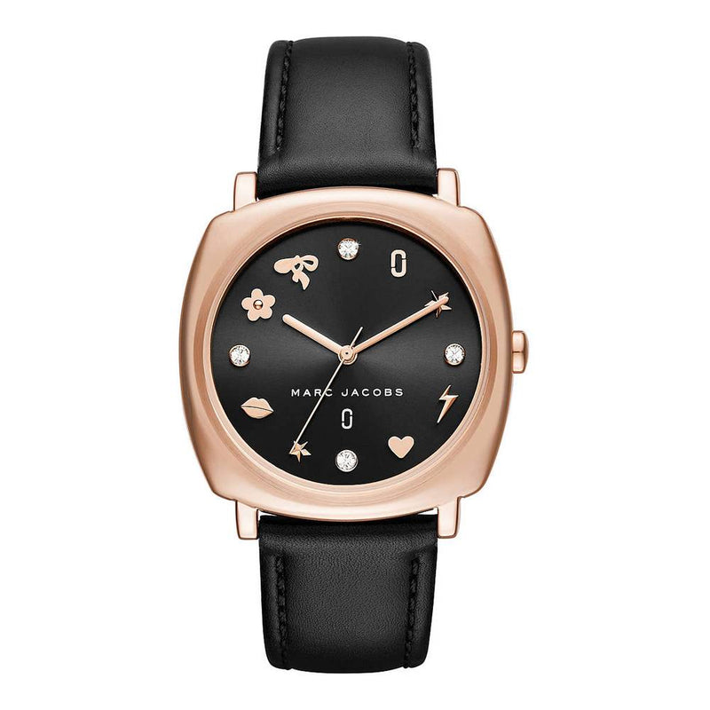 Marc Jacobs Womens 'Mandy' Quartz Stainless Steel and Leather Watch  MJ1565 - Big Daddy Watches