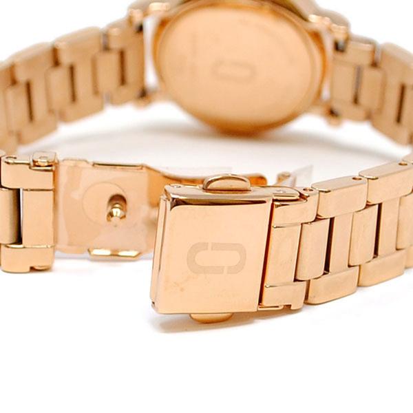 Marc Jacobs MJ3592 rose gold stainless steel bracelet with fold-over clasp