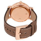 Marc Jacobs Roxy Silver Dial Ladies Cement Leather Watch MJ1533 - BigDaddy Watches #3
