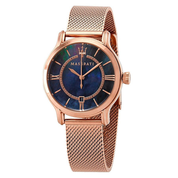 Maserati Epoca Blue Mother of Pearl Dial Ladies Watch R8853118503 - BigDaddy Watches
