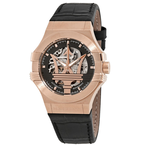Maserati Potenza Automatic Black Dial Men's Watch R8821108002