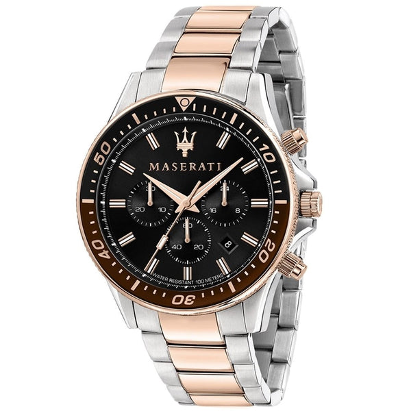 Maserati Sfida Two Tone Men's Watch R8873640010