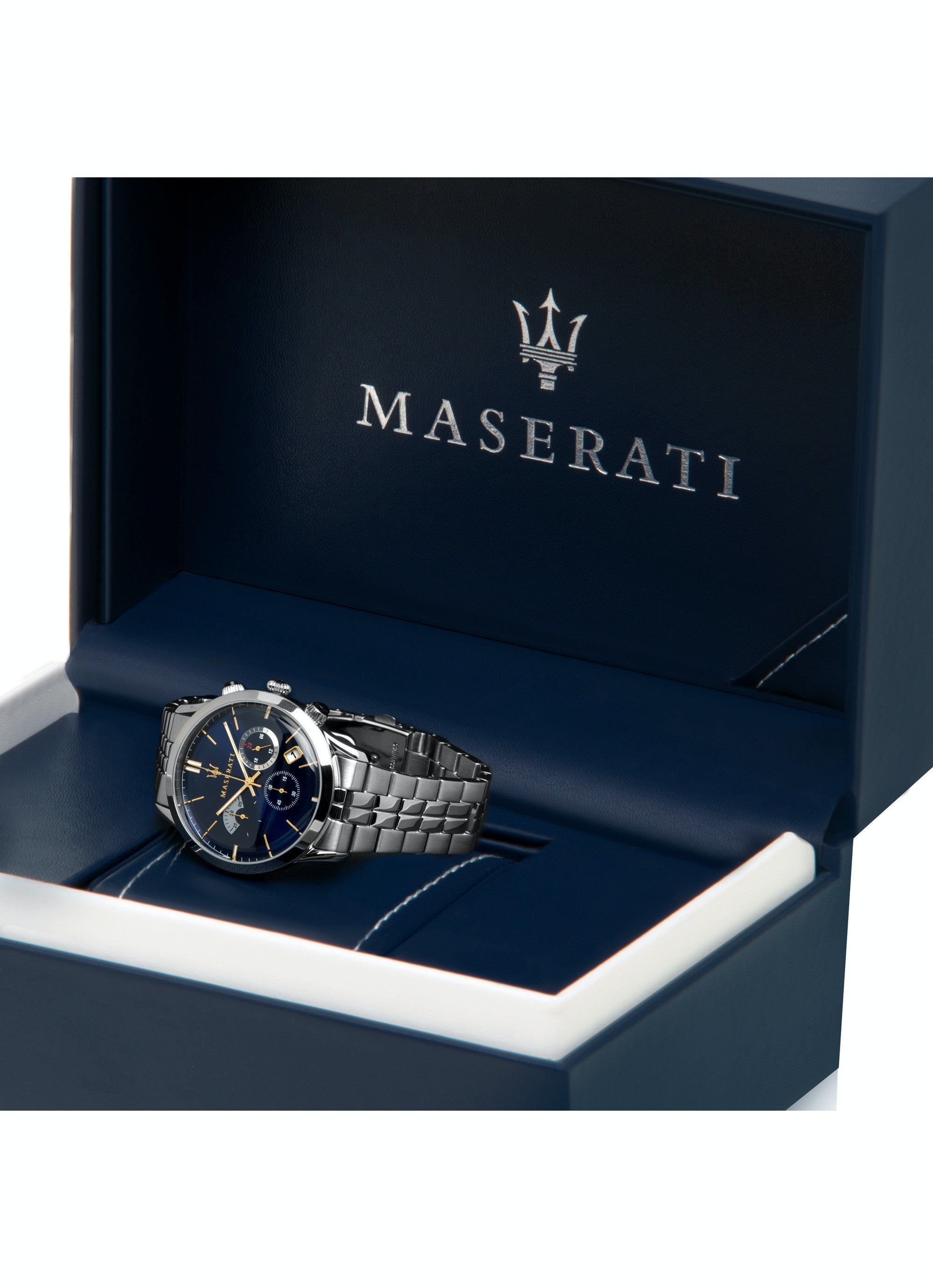 Maserati Ricordo Chronograph Blue Dial Men’s Watch R8873633001 - Watch