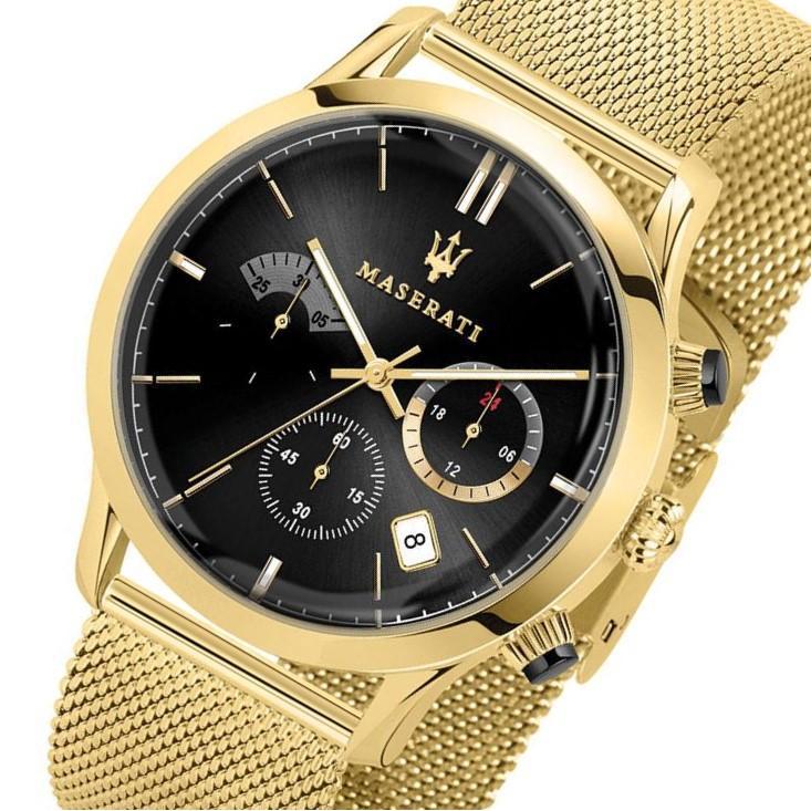 Maserati Ricordo Chronograph Black Dial Men's Watch R8873633003