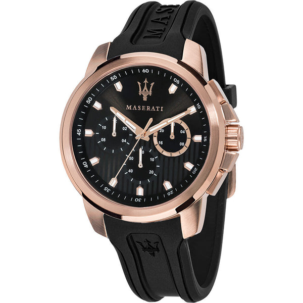 Maserati Sfida Black Dial Men's Watch R8851123008 - BigDaddy Watches
