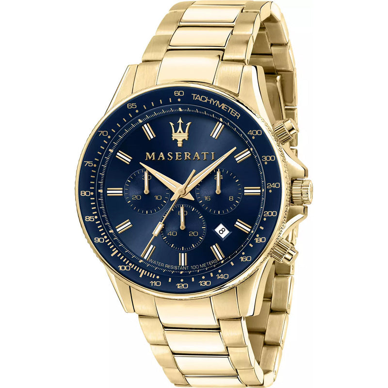 Maserati Sfida Analog Blue Dial Men's Watch R8873640008